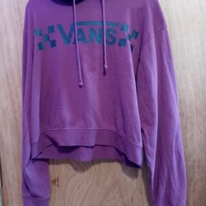 Vans drop v crop boxy hoodie